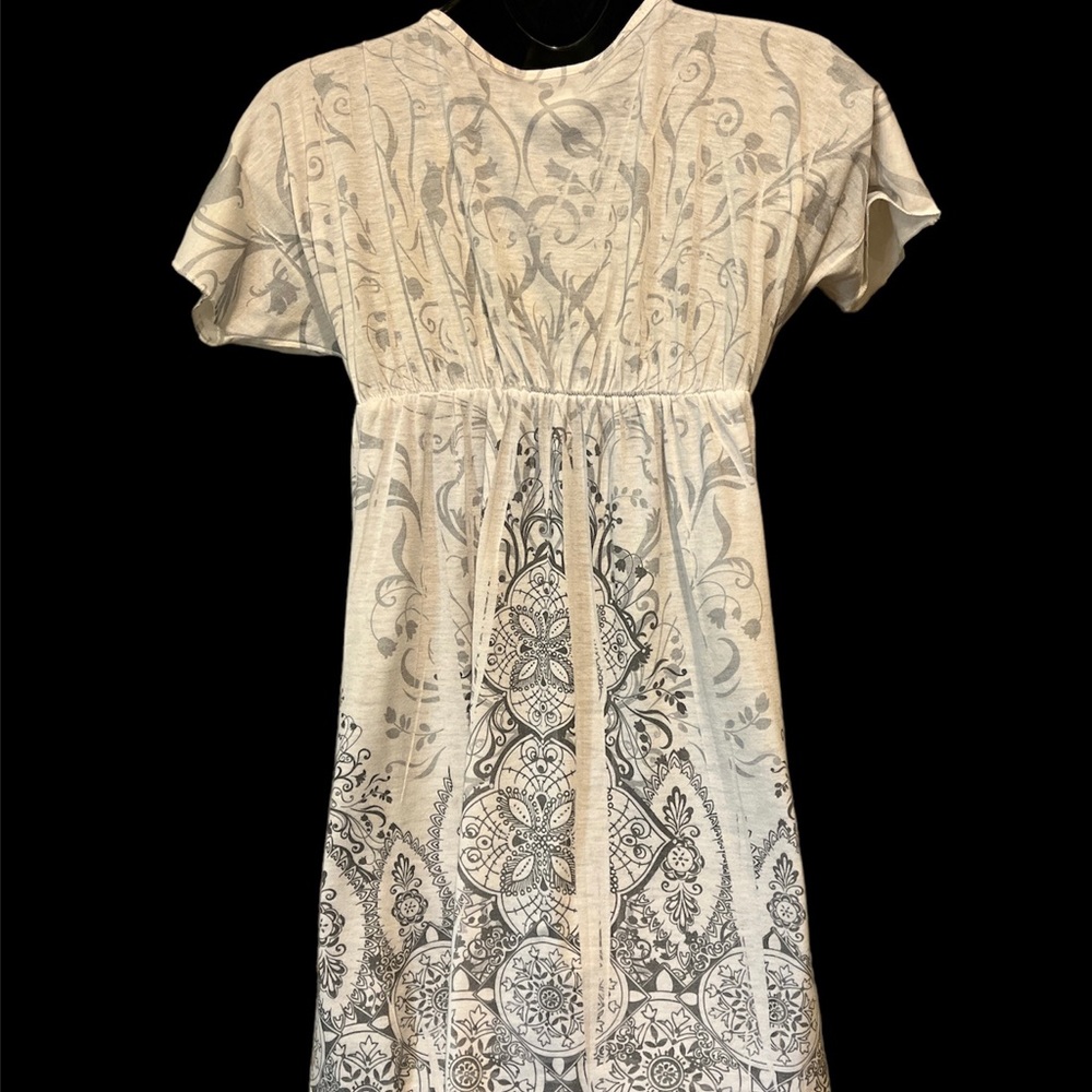 Swimsuit cover up or long tunic top